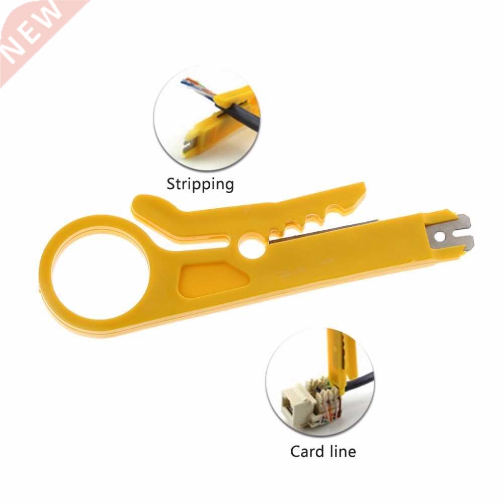 Plastic Convenient Wire Stripper Pliers Crimping Tool Cable