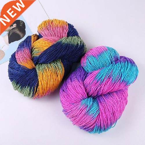 50g/Ball Super Soft Segment Dye Knitting Yarn Anti-Pilling