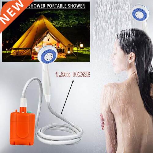 Portable Shower Head USB Rechargeable Shower Van Car Campng