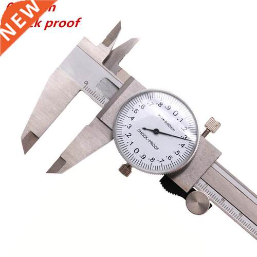 Stainless Steel Metal Vernier Caliper Dial Caliper 0.02mm Sh