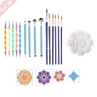20pcs Dotting Painting Tools Art Rocks Coloring Drawing Mand
