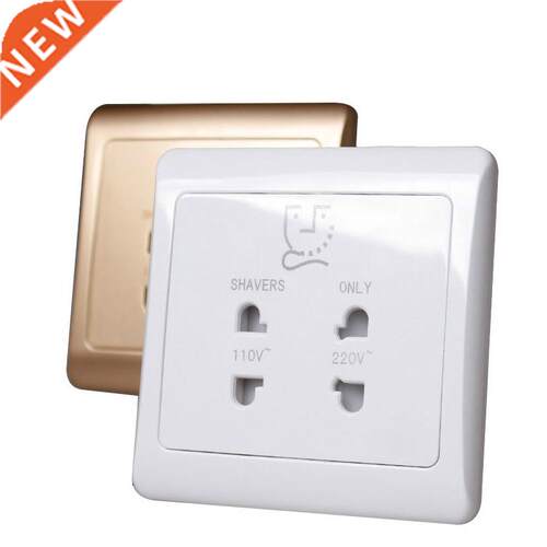 Hotel mechanical type 86 110V transformer shaver socket supp