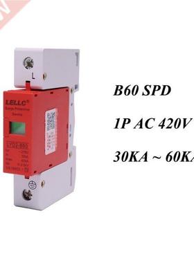 B60-1P 30KA~60KA ~420V AC SPD House Surge Protector Protecti