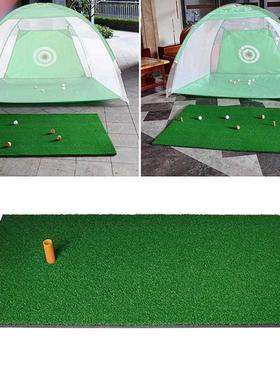 0x60cm Golf Practice Mat Cage Grass Pad Swing Golf Training