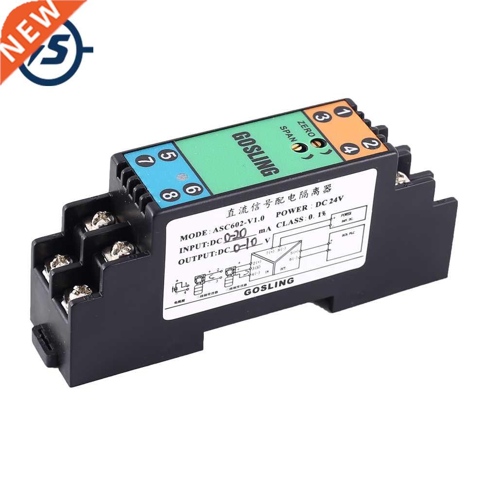 Current Signal Isolator 0-20mA to 0-10V Current to Voltage C