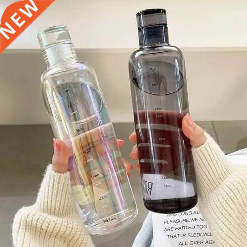500ml PC Plastic Sports Water Bottle Large Capacity Leak Pro