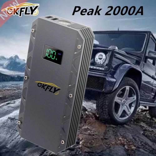 GKFLY 2000A Car Jump Starter Car Battery Booster LED Car St