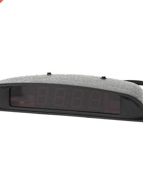 12V 3 In 1 Display LED Car Desk Clock Timer Thermometer Volt
