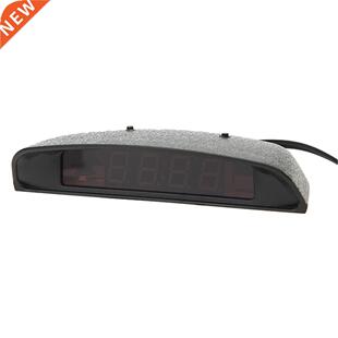 12V 3 In 1 Display LED Car Desk Clock Timer Thermometer Volt