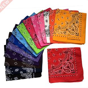 Multipurpose Unisex Paisley Bandanas Hair bands Headwear Hip