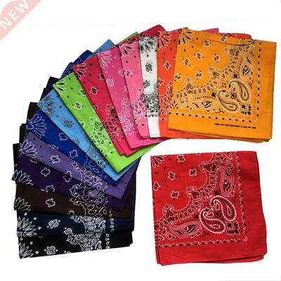 Multipurpose Unisex Paisley Bandanas Hair bands Headwear Hip