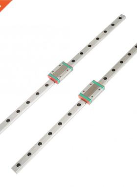 Linear guide 2pc 400mm Steel Linear Guide Rails +Slide loc