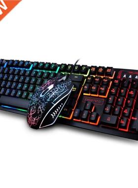 Mechanical Keyboard Wired Backlit Gaming Keyboard 104 Key An