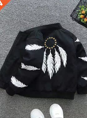 2021 Spring Summer Autumn Girls Boys Casual Print Long Sleev