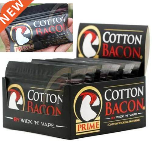 100% Cotton Bacon Electronc Cgarette Gold Verson Ft For