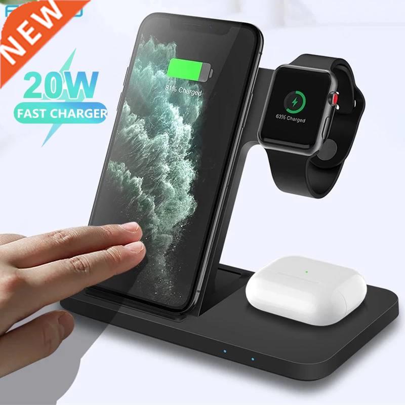 20W Qi Wireless Charger for iPhone 13 12 11 Pro XS X 8