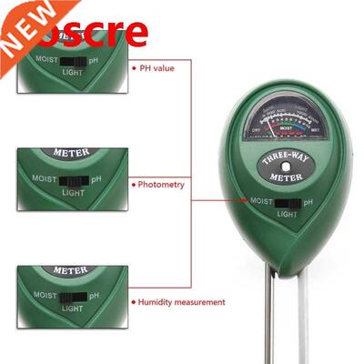 3 in1 Flowers Plant Soil PH Tester Moisture Light Meter hydr
