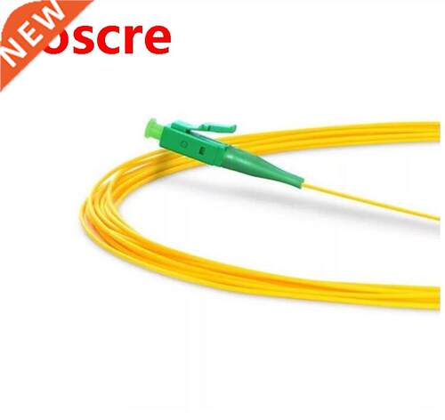 LC APC Pigtail Fiber-Optic G657A 1m Single-Mode Simplex 50pc
