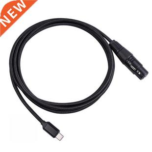 Type-C To XLR 3 Pin Microphone Audio Cable Male To Female Mi