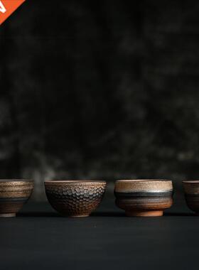 Vintage handade ceraic teacup Japanese Style Retro Tea Cup