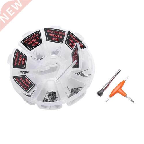 8 in 1 Clapton Coil platte twisted Mix twisted Fused clapton