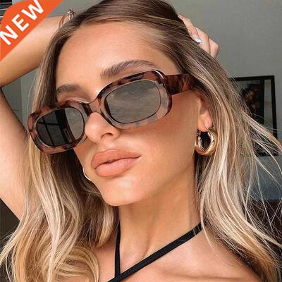 New Small Sunglasses Women Fashion Oval Sun Glasses Men Vint