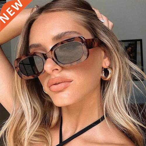 New Small Sunglasses Women Fashion Oval Sun Glasses Men Vint