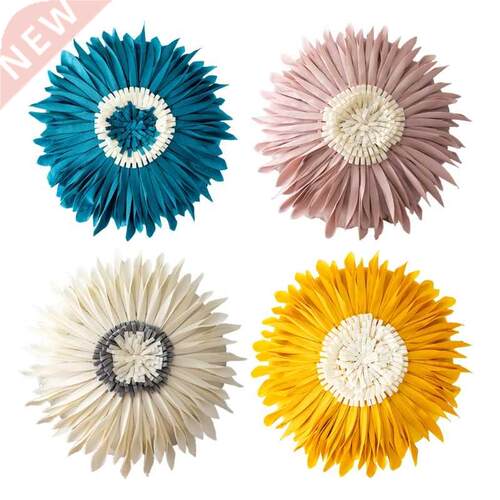 Chrysanthemum Throw Pillow Cover 18x18 Inch Cotton Flower Pi