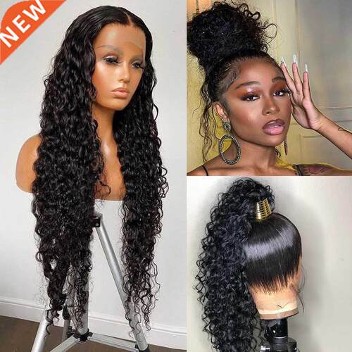 360 HD Lace Frontal Wig 30 Inch Water Wave 13x4 Lace Front H
