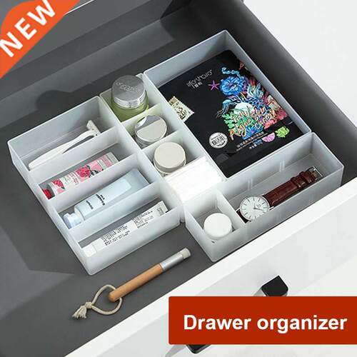 Adjustable Drawer PP Organizer Board Divider Makeup Home