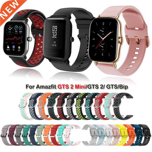 20mm Silicone Watch Strap For Amazfit GTS 2 Mini Strap Repla