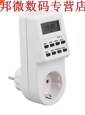 230 V Plug Switch Socket Plug-in Programmeerbare Tijdschakel