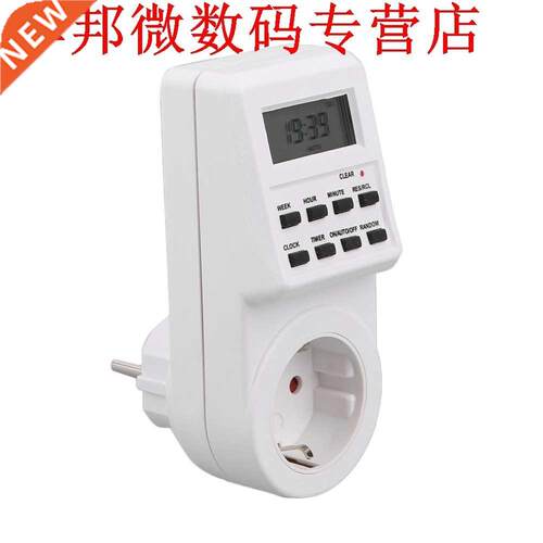 230 V Plug Switch Socket Plug-in Programmeerbare Tijdschakel