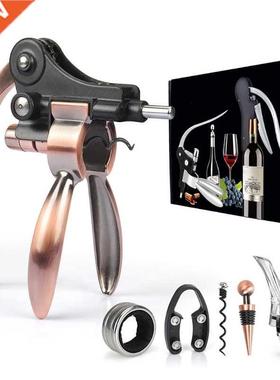 ronze Rait Wine Opener Corkscrew Set With Foil Cutter Sto