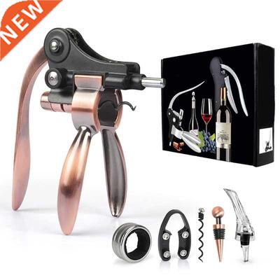ronze Rait Wine Opener Corkscrew Set With Foil Cutter Sto
