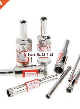 8Pcs 4-16mm Diamond Coated Core Saw Hole Drill Tool Set For