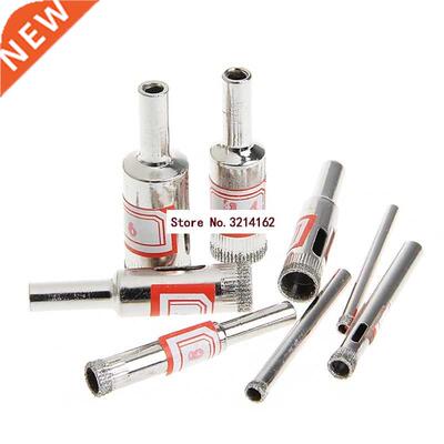 8Pcs 4-16mm Diamond Coated Core Saw Hole Drill Tool Set For