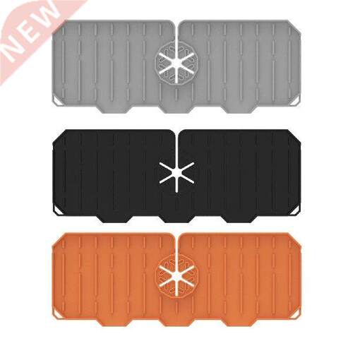 Silicone Sink Faucet Mat Drip Catcher Behind Faucet Splash