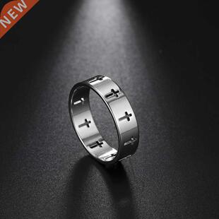 COOLTIME Stainless Steel Couple Rings Silver Color Supernatu