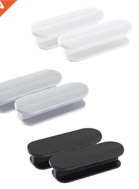 2 Pcs Cupboard Pulls Plastic Kitchen Cabinets Drawer Handle