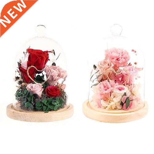 LED Lap Eternal Rose Wedding Hoe Decor Rose Flower In