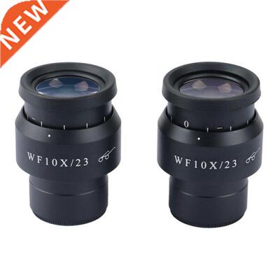 2PCS WF10X-23MM Wide Field Eyepiece For Binocular Trinocular