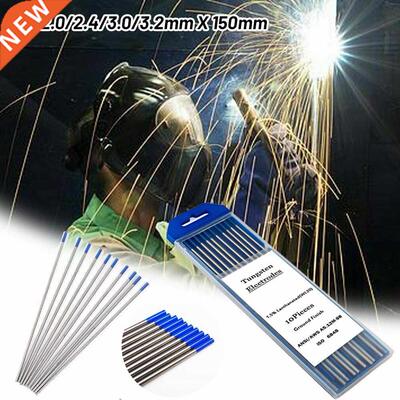 10pcs 1.8 To 2.2% Lanthanum Tungsten Electrode WL20 TIG Weld