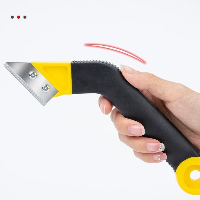 瓷砖清缝神器美缝剂施工专用工具水泥勾缝铲刀省力清理地缝隙开槽