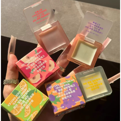 小冰块香体膏持久留香固体香水去异味果香通用