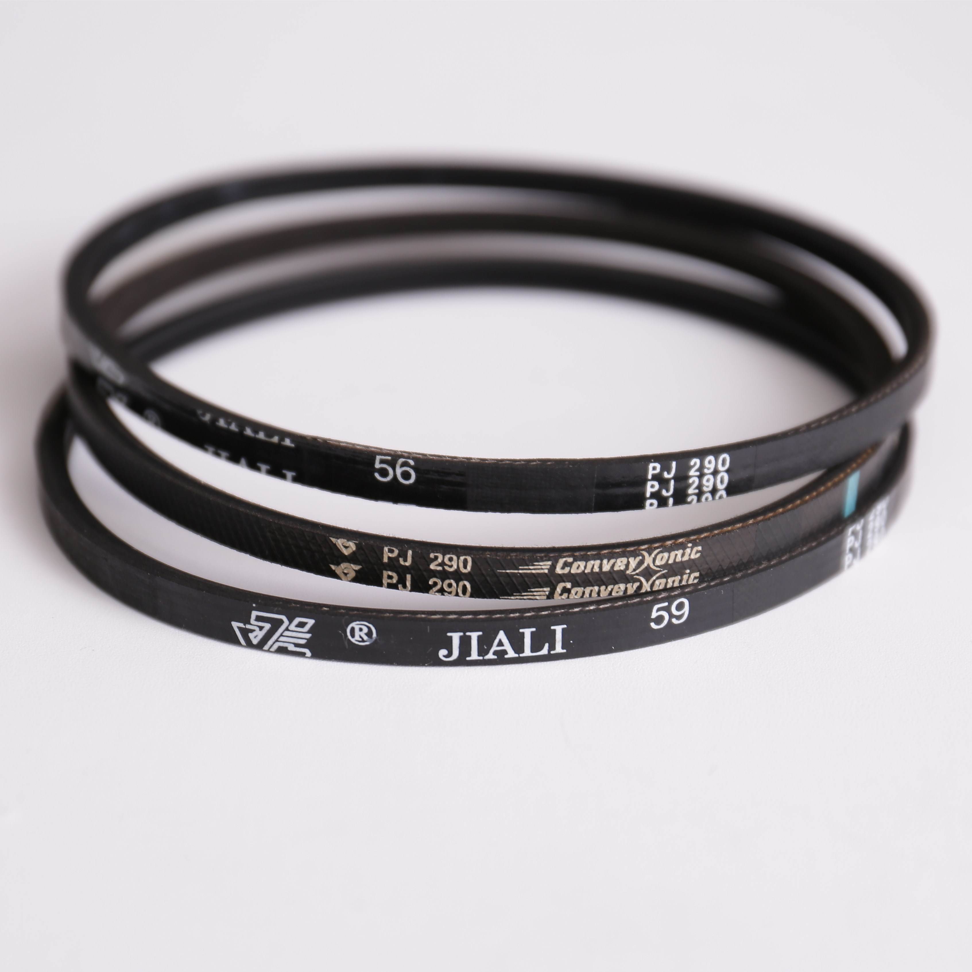 物流机械输送弹性小皮带2PJ246 3PJ256 PJ286 290 316 376 416