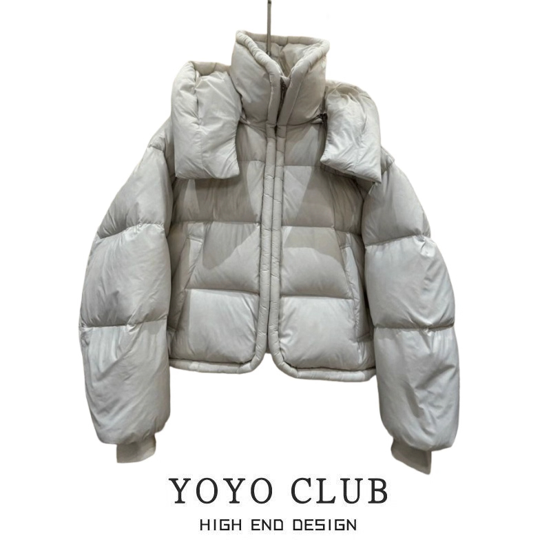 胖MM韩版高级感连帽面包服女