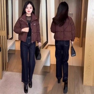 羽绒棉服女2026年新款冬季棉衣女士秋冬款外套短款洋气轻薄小棉袄