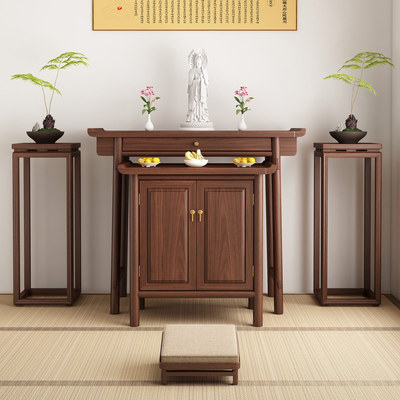 实木套柜整装发货包邮供佛桌贡桌