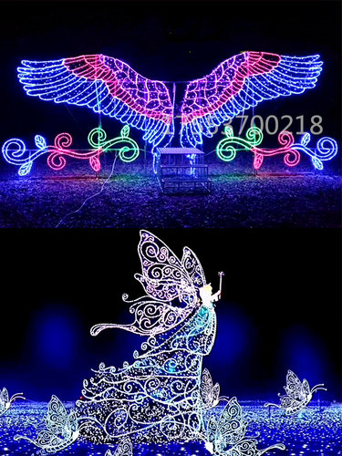 灯光节造型灯定做各种灯光造型网红道具美陈2024造型景区市政亮u.